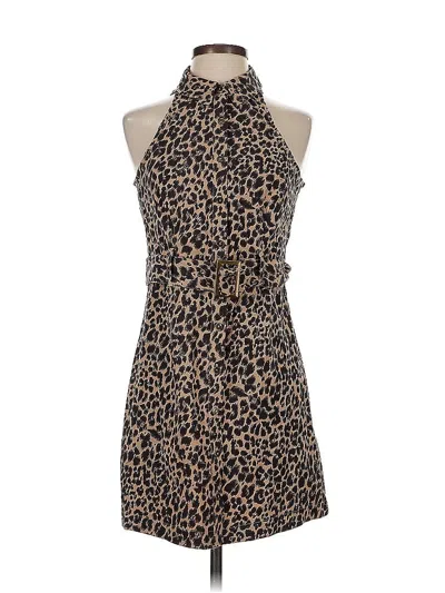 Pre-owned Maeve By Anthropologie Cocktail Dress In Brown