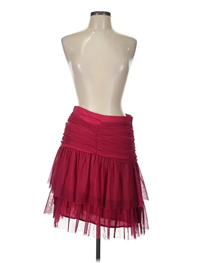 Maeve By Anthropologie Cocktail Dress In Burgundy