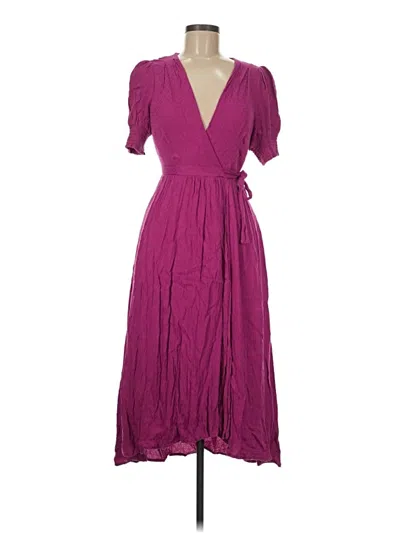 Pre-owned Maeve By Anthropologie Cocktail Dress In Purple