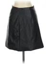 Maeve By Anthropologie Faux Leather Skirt In Black
