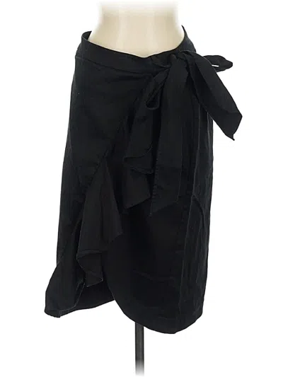Pre-owned Maeve By Anthropologie Formal Skirt In Black