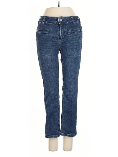 Pre-owned Maeve By Anthropologie Jeans In Blue