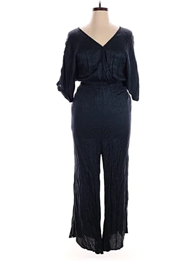 Pre-owned Maeve By Anthropologie Jumpsuit In Blue