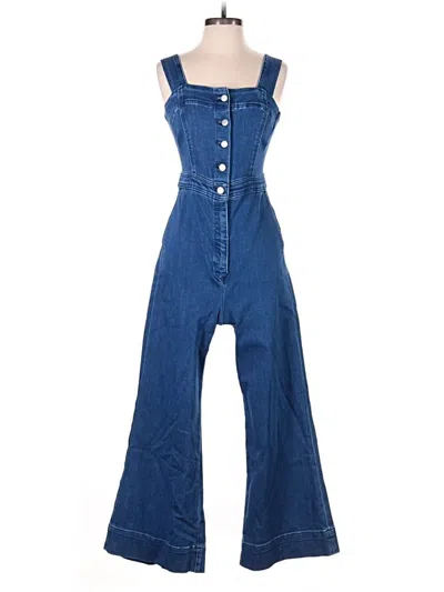 Pre-owned Maeve By Anthropologie Jumpsuit In Blue