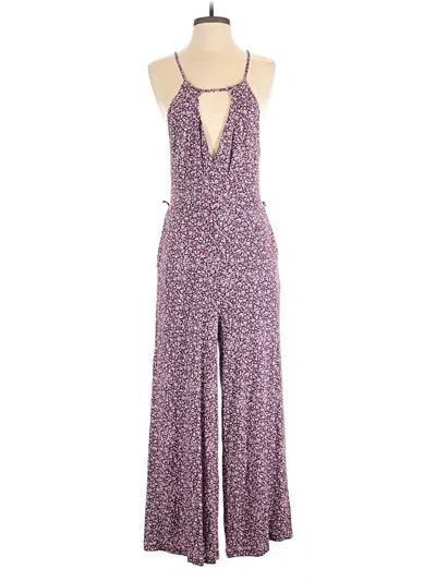 Pre-owned Maeve By Anthropologie Jumpsuit In Purple