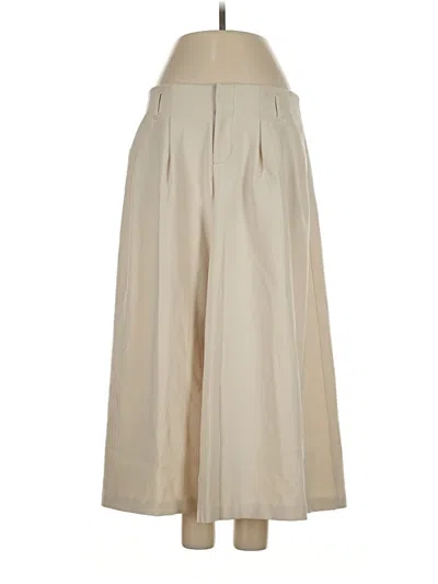 Pre-owned Maeve By Anthropologie Khaki Pant In Tan