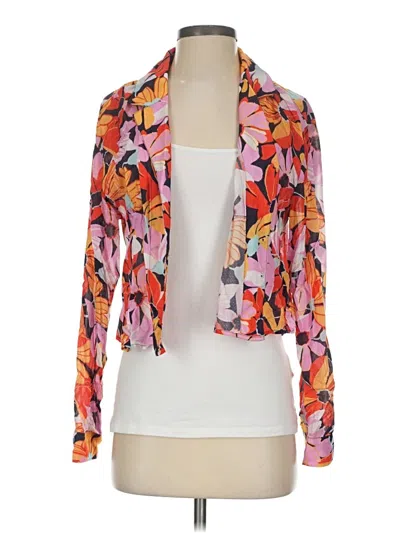 Pre-owned Maeve By Anthropologie Kimono In Pink