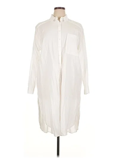 Pre-owned Maeve By Anthropologie Kimono In White