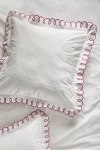 Maeve By Anthropologie Looped Organic Percale Euro Sham In White