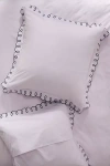 Maeve By Anthropologie Looped Organic Percale Euro Sham In Purple