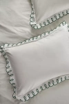 Maeve By Anthropologie Looped Organic Percale Shams, Set Of 2 In White