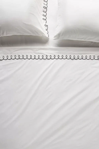 Maeve By Anthropologie Looped Organic Percale Sheet Set