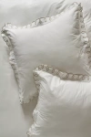 Maeve By Anthropologie Organic Cotton Looped Embroidered Euro Sham