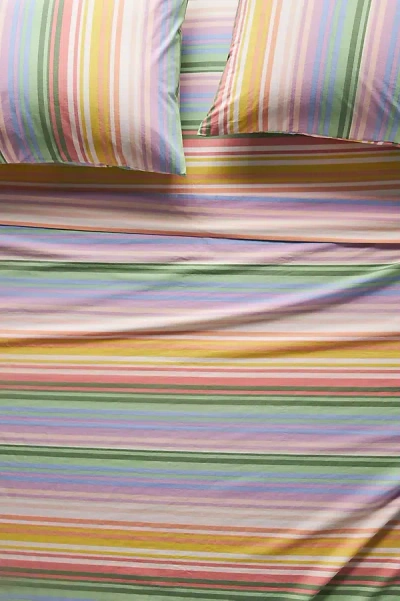 Maeve By Anthropologie Organic Cotton Percale Sheet Set