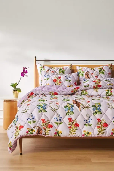 Maeve By Anthropologie Organic Sateen Quilt In Multi