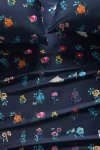 Maeve By Anthropologie Organic Sateen Printed Sheet Set In Black