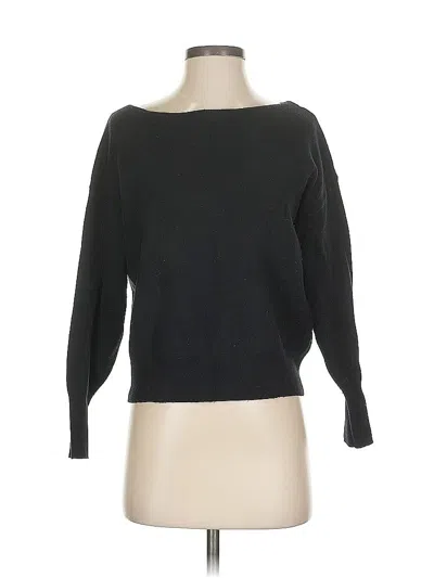 Pre-owned Maeve By Anthropologie Pullover Sweater In Black