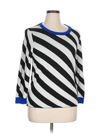 Pre-owned Maeve By Anthropologie Pullover Sweater In Blue