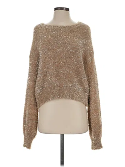 Maeve By Anthropologie Pullover Sweater In Brown