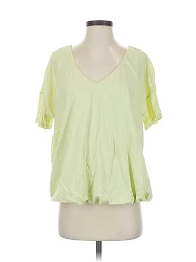 Pre-owned Maeve By Anthropologie Short Sleeve T-shirt In Green