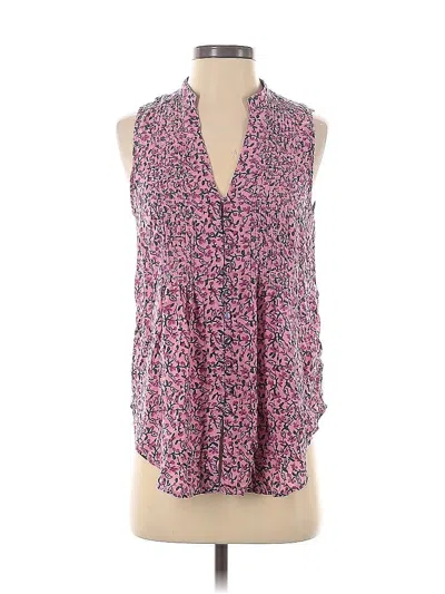 Pre-owned Maeve By Anthropologie Sleeveless Blouse In Pink