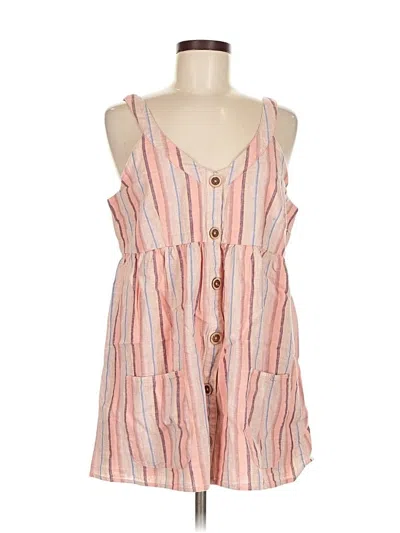 Pre-owned Maeve By Anthropologie Sleeveless Blouse In Pink