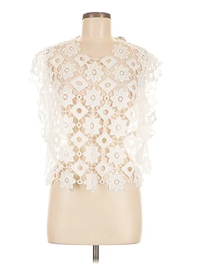 Maeve By Anthropologie Sleeveless Blouse In White
