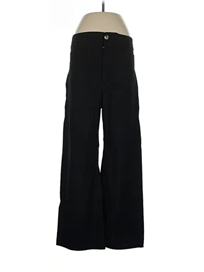 Pre-owned Maeve By Anthropologie Snow Pants With Bib In Black