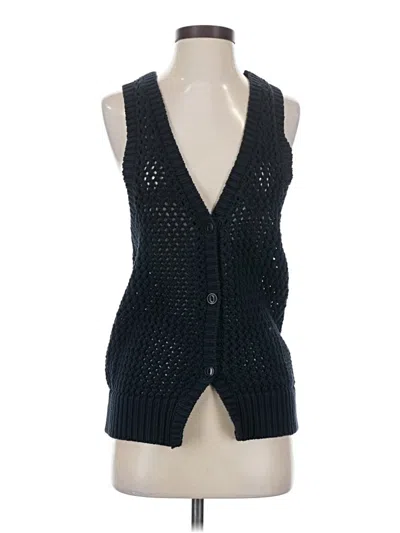 Pre-owned Maeve By Anthropologie Sweater Vest In Blue