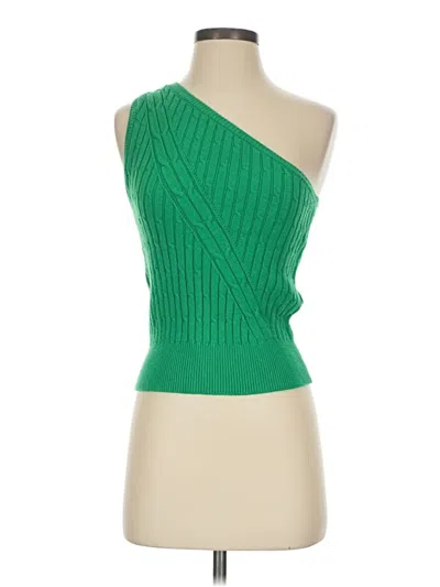 Pre-owned Maeve By Anthropologie Sweater Vest In Green