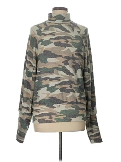 Pre-owned Maeve By Anthropologie Sweatshirt In Green