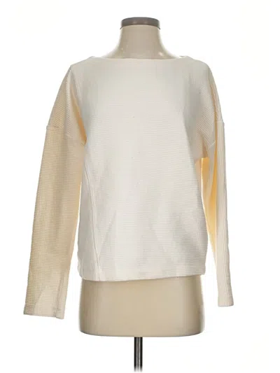 Pre-owned Maeve By Anthropologie Sweatshirt In White