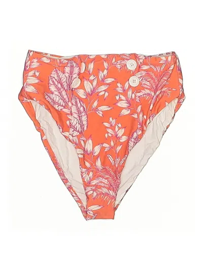 Pre-owned Maeve By Anthropologie Swimsuit Bottoms In Orange