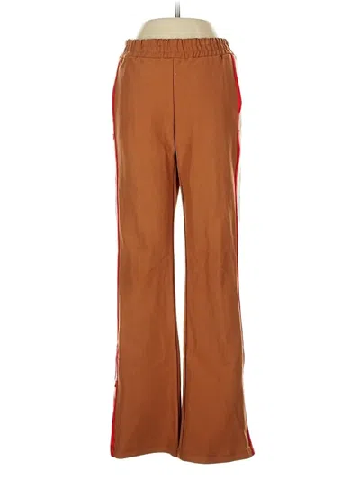 Pre-owned Maeve By Anthropologie Track Pants In Brown