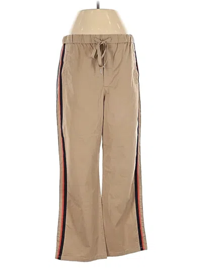 Pre-owned Maeve By Anthropologie Track Pants In Brown