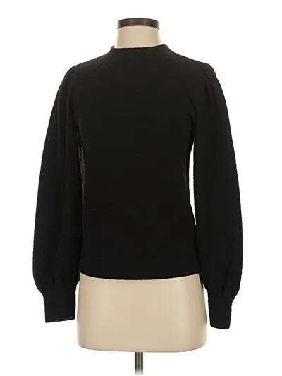 Pre-owned Maeve By Anthropologie Turtleneck Sweater In Black