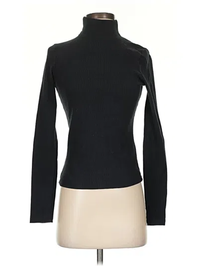 Pre-owned Maeve By Anthropologie Turtleneck Sweater In Black