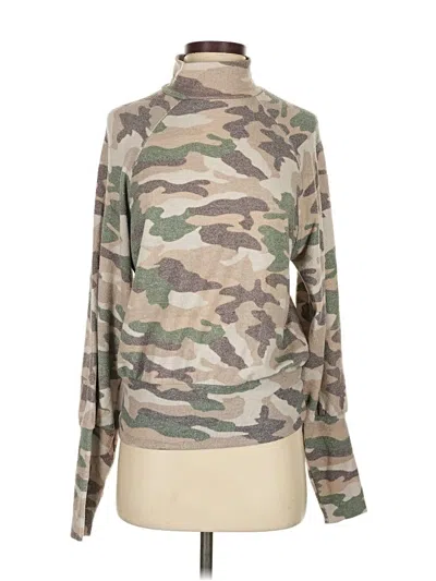 Pre-owned Maeve By Anthropologie Turtleneck Sweater In Brown