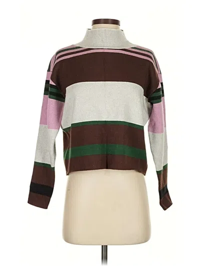 Pre-owned Maeve By Anthropologie Turtleneck Sweater In Brown