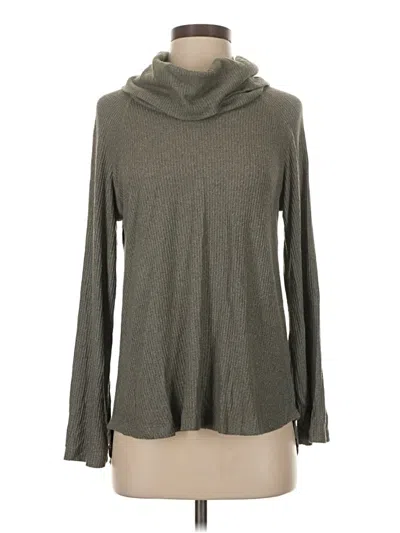 Pre-owned Maeve By Anthropologie Turtleneck Sweater In Gray