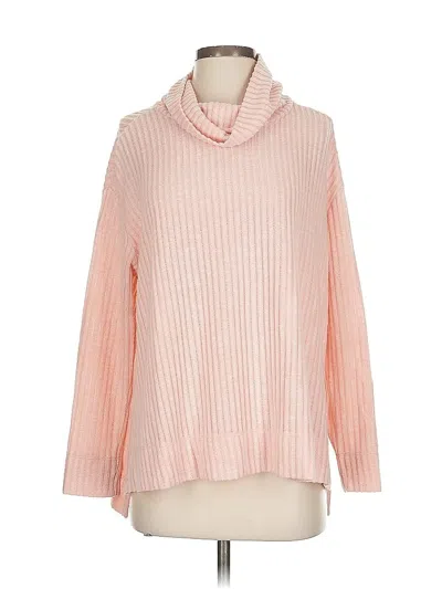 Pre-owned Maeve By Anthropologie Turtleneck Sweater In Pink