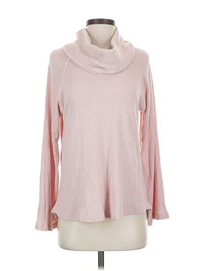 Pre-owned Maeve By Anthropologie Turtleneck Sweater In Pink