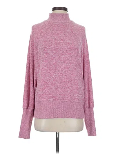 Pre-owned Maeve By Anthropologie Turtleneck Sweater In Pink