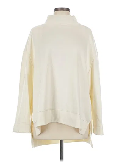 Pre-owned Maeve By Anthropologie Turtleneck Sweater In White