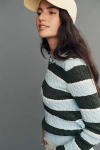 Maeve Cable-knit Pullover Sweater In Green
