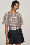 Maeve Cape Top In Multi