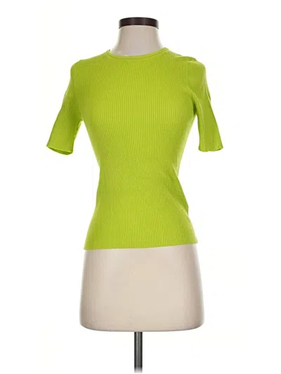 Pre-owned Maeve Cardigan Sweater In Green
