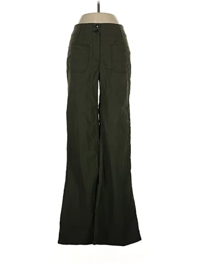 Pre-owned Maeve Cargo Pants In Green