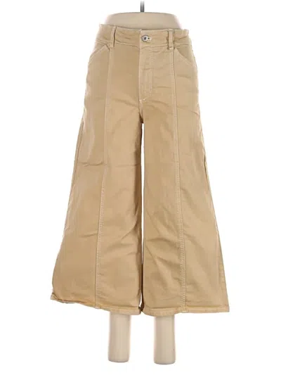 Pre-owned Maeve Cargo Pants In Tan