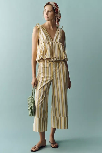 Maeve Carnival Bubble Trousers In Multi